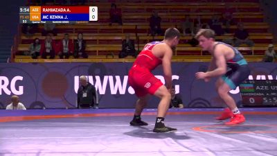 65kg Semifinal - Joey McKenna, USA vs Ali Rahimzada, AZE