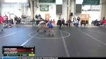 88 lbs Finals (2 Team) - Liston Seibert, Junior Terps Xtreme vs Aiden Herndon, PA Alliance Black