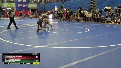 126 lbs Round 2 (4 Team) - Connor Castillo, Social Circle vs Elijah Mckenzie, Bradley Central