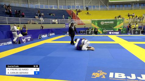 HILTON FREIRE DO NASCIMENTO vs ANTONIO CARLOS GOTARDINI 2024 Brasileiro Jiu-Jitsu IBJJF