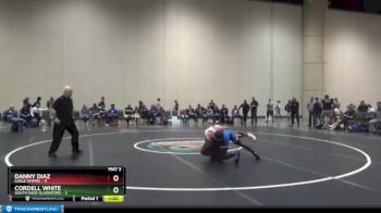 163 lbs Semis & 3rd Wb (16 Team) - Danny Diaz, Eagle Empire vs Cordell White, South Dade Gladiators