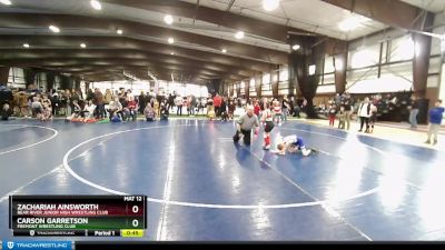 58 lbs Cons. Round 2 - Carson Garretson, Fremont Wrestling Club vs Zachariah Ainsworth, Bear River Junior High Wrestling Club