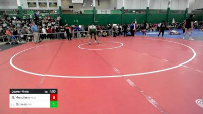 285 lbs Quarterfinal - Stephan Monchery, Middletown vs Jackson Schwab, Fayetteville-manlius