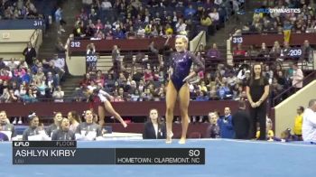 Ashlyn Kirby - Floor, LSU - Metroplex Challenge (NCAA)