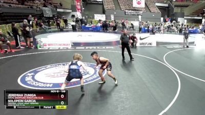 108 lbs 7th Place Match - Jeremiah Zuniga, Socal Grappling Wrestling Club vs Solomon Garcia, Central Coast Most Wanted Wrestling Club