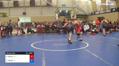 86 kg Round Of 64 - Kyle Davis, Empire Wrestling Academy vs Corey Hazel, Lock Haven