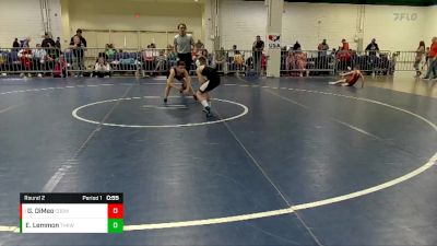 71-75 lbs Round 2 - Gionni DiMeo, Cary Devil Dogs Wrestling Club vs Elijah Lemmon, Tar Heel Kids Wrestling Club