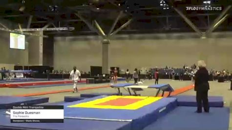 Sophie Duesman - Double Mini Trampoline, The Palaestra - 2021 USA Gymnastics Championships