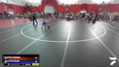 53 lbs Round 2 - Easton Werner, WI vs Braxton Eller, MN