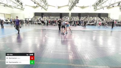 150-I lbs Consi Of 16 #2 - Matthew Gorbatuk, Yale Street vs Mark Santanello, Hammonton