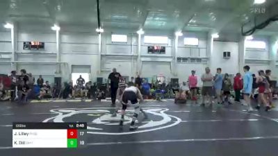 120 lbs Round 3 - Jake Lilley, Phoenix Wrestling Club vs Kason Dill, Dayton Bandits