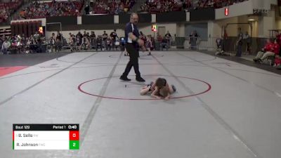 37 lbs Champ. Round 1 - Brody Selle, Project Wrestling vs Ryal Johnson, Fergus Wrestling Club