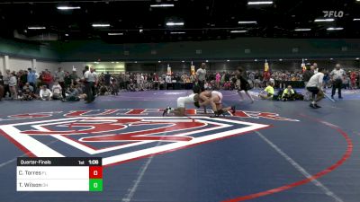 150 lbs Quarterfinal - Claudio Torres, FL vs Ty Wilson, OH