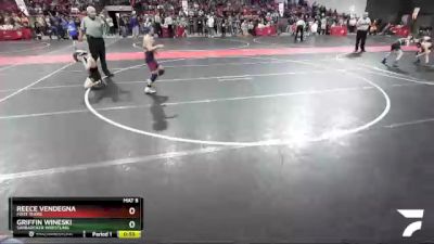 79 lbs Quarterfinal - Reece Vendegna, First There vs Griffin Wineski, Sarbarcker Wrestling