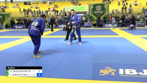 GABRIEL GADELHA FREITAS vs LUCAS CAPOLETI DE LIMA 2024 Brasileiro Jiu-Jitsu IBJJF