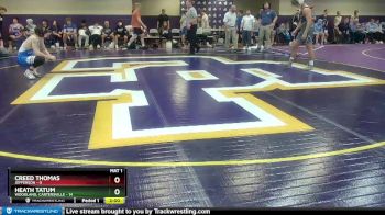 165 lbs Semis & 1st Wb (8 Team) - Heath Tatum, Woodland, Cartersville vs Creed Thomas, Jefferson
