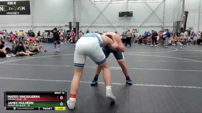 285 lbs Round 3 (8 Team) - Mateo Vinciguerra, Seagull Blue vs James Mulhern, Savage WA Black