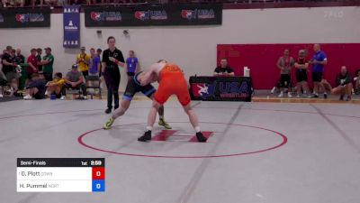 79 kg Semifinal - Dustin Plott, Cowboy RTC vs Hayden Pummel, Northern Illinois RTC