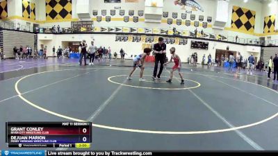 63 lbs 7th Place Match - Grant Conley, River City Wrestling Club vs DeJuan Marion, Perry Meridian Wrestling Club