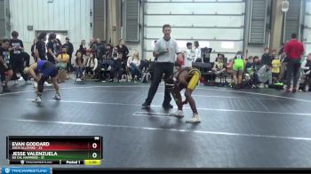 96 lbs Round 1 (6 Team) - Evan Goddard, AACO Allstars vs Jesse Valenzuela, So Cal Hammers