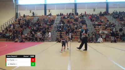 50 lbs Cons. Round 2 - Jack Stortz, Waukon Indians vs Connor Flynn, Summit Wrestling Academy