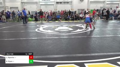 80-B lbs Round 4 - Josue Aponte, OH vs Briggs Ryan, MI