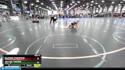 64 lbs Rd# 6- 9:00am Saturday Final Pool - Mitchel Waters, POWA vs Blayden Thompson, Minnesota Funky Singlets