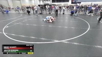 114 lbs Quarterfinal - Weston Borgers, Beast Mode Wrestling vs Brody Schmitt, Nebraska