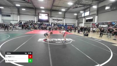 120 lbs Round Of 16 - James (JJ) Pahl, War Wc vs Richard Ramos, Takedown Industries