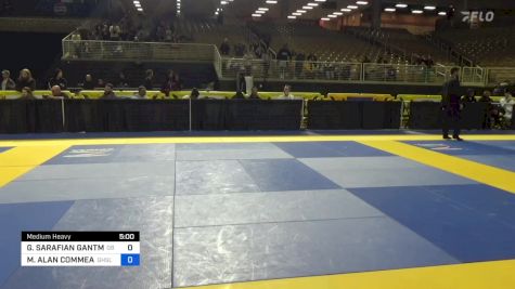 MARK ALAN COMMEAN vs GABRIEL SARAFIAN GANTMAN 2024 Pan Jiu Jitsu IBJJF Championship