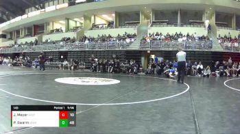 145 lbs Round 3 (8 Team) - Jaden Meyer, Hastings vs Perry Swarm, Kearney