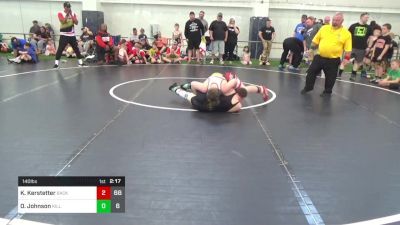 140 lbs Pools - Koy Kerstetter, Backyard Brawlers vs Oaklee Johnson, Killer Elite