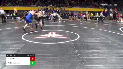 160 lbs Round Of 16 - James Griffin, Fort LeBoeuf vs Weston Gilarno, Lakeview