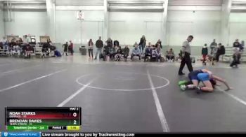 110 lbs Round 5 (8 Team) - Noah Starks, Rampage vs Brendan Davies, Terps Xtreme