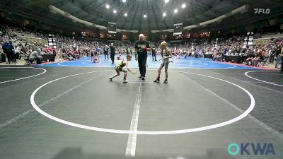 61 lbs Consi Of 16 #2 - Dawson Ferguson, Geary Youth Wrestling vs Carsten Reiss, Keystone Wrestling Club