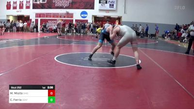 285 lbs Quarterfinal - Mike Misita, Ohio State vs Caden Ferris, Central Michigan