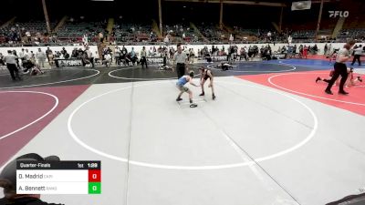 78 lbs Quarterfinal - Deacon Madrid, Capital City Jr WC vs Anson Bennett, Randall Youth WC