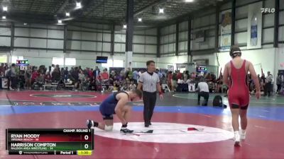 190 lbs Champ. Round 1 - Harrison Compton, Raleigh Area Wrestling vs Ryan Moody, Virginia Beach