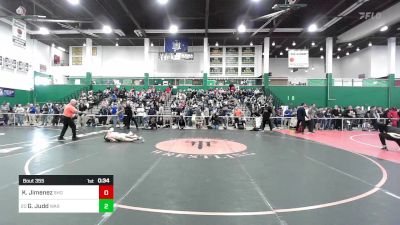 101 lbs Consi Of 32 #2 - Kelvin Jimenez, Sleepy Hollow vs Garrett Judd, Warwick Valley