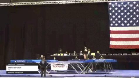 Brenna Busch - Individual Trampoline, TCT - 2021 USA Gymnastics Championships