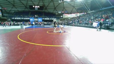 78 lbs Champ. Round 3 - Vincent Hunt, Moses Lake Wrestling Club vs Myles Morris, Gig Harbor Grizzlies Wrestling Club