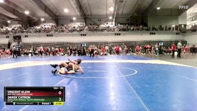 150 lbs Quarterfinal - Liam Oxendine, Waynesville Tigers Wrestling Club vs Bristol Starks, Carl Junction Take Down Club