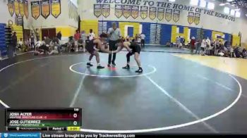 138 lbs Round 2 (8 Team) - Josh Alter, Westside Wrestling Club vs Jose Gutierrez, Maximum Performance