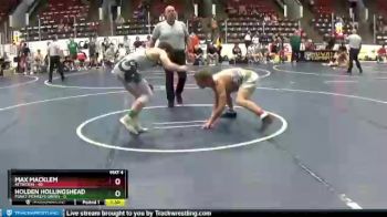 167 lbs Round 1 (6 Team) - Max Macklem, Attrition vs Holden Hollingshead, Funky Monkeys Green