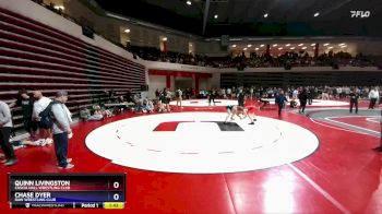 138 lbs Champ. Round 1 - Chase Dyer, Raw Wrestling Club vs Quinn Livingston, Cascia Hall Wrestling Club