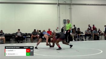 152 lbs Quarterfinals (8 Team) - Ladarion Lockett, Dynasty vs Kael Voinovich, Team Oklahoma