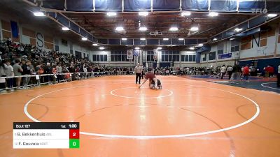 285 lbs Round Of 16 - Brady Bekkenhuis, Arlington vs Frank Gouveia, North Andover