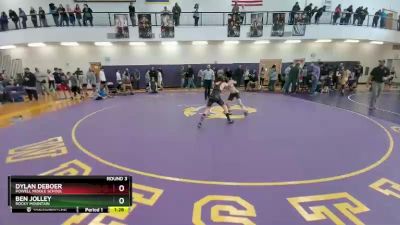 105 lbs Round 3 - Ben Jolley, Rocky Mountain vs Dylan Deboer, Powell Middle School