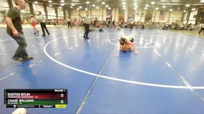 100 lbs Rd# 4- 2:00pm Friday Final Pool - Chase Williams, PA Silver vs Easton Bylin, Aggression Legionaries