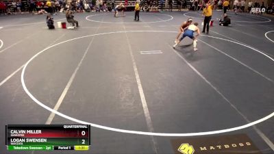 133 Championship Bracket Quarterfinal - Logan Swensen, Wayzata vs Calvin Miller, Shakopee